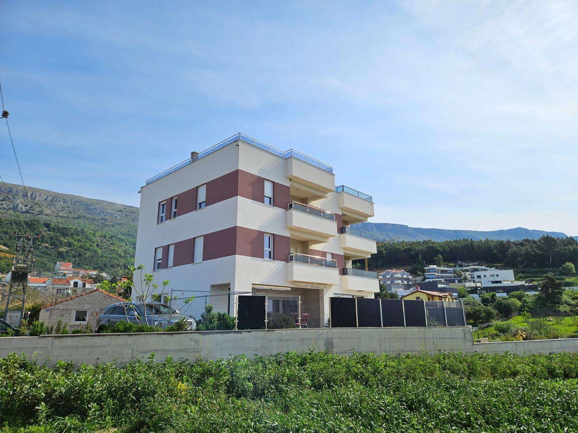 Modern Villa With Jacuzzi, Beautiful Sea View, Near Split! Villa 36A Ποντστράνα Εξωτερικό φωτογραφία