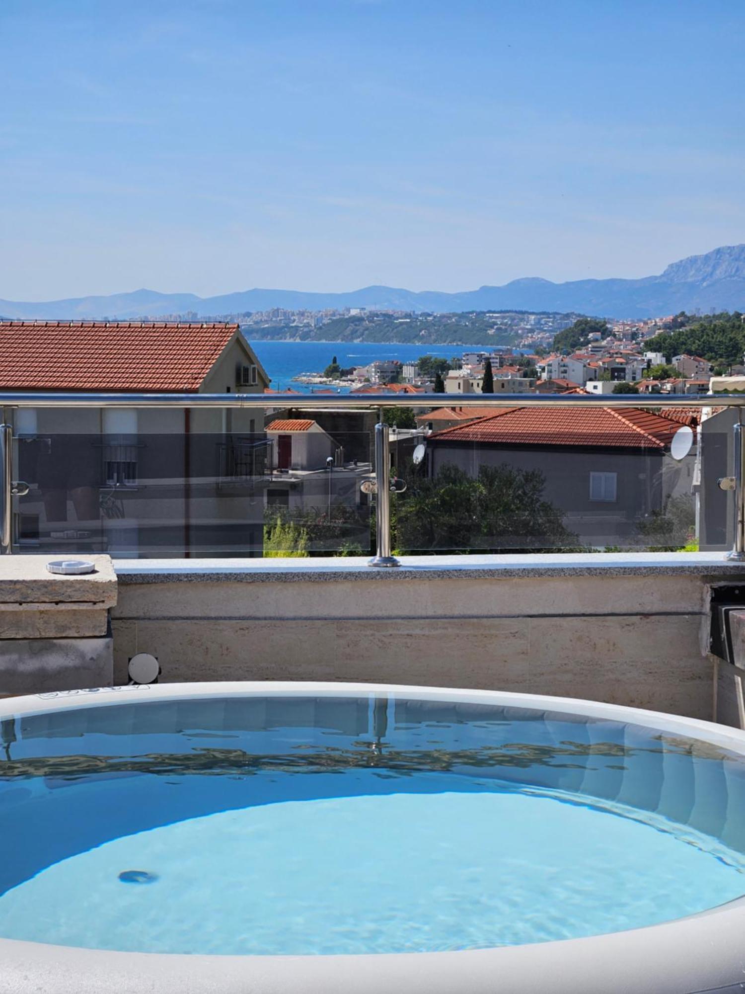 Modern Villa With Jacuzzi, Beautiful Sea View, Near Split! Villa 36A Ποντστράνα Εξωτερικό φωτογραφία